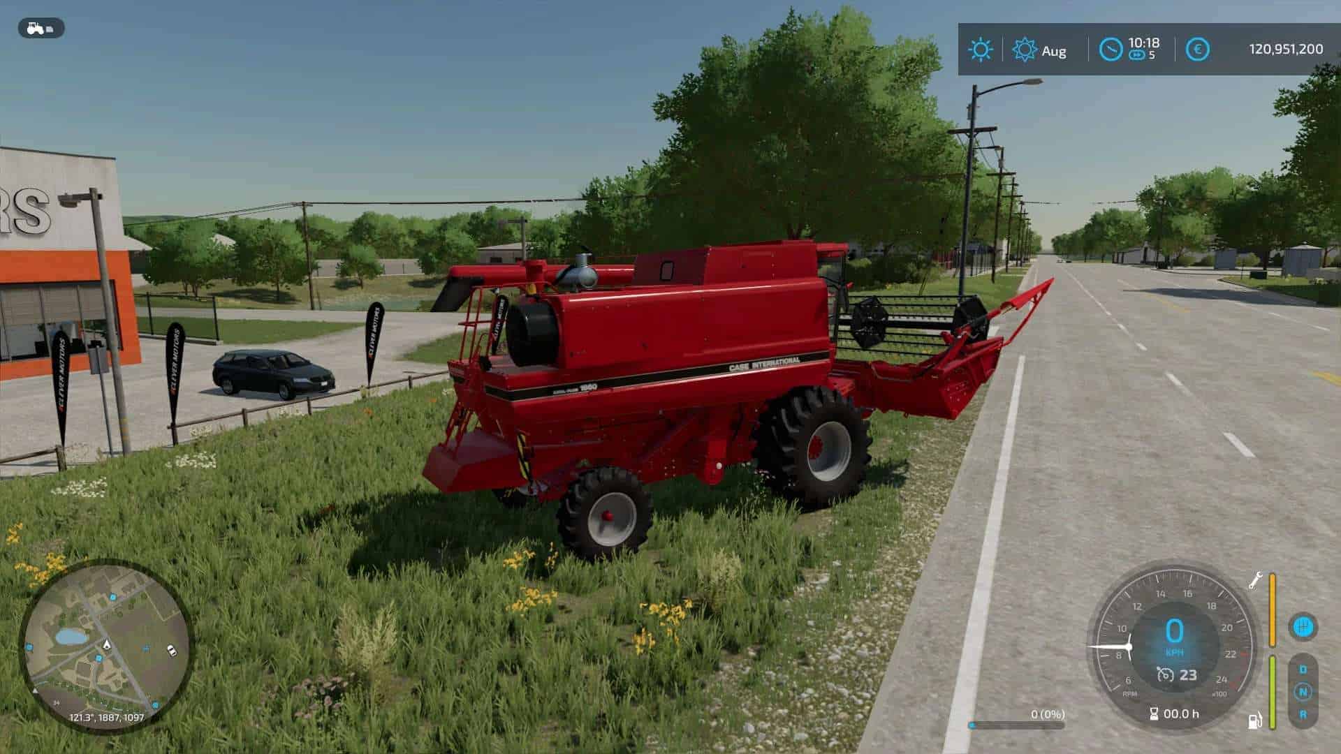 Caseih 1660 Combine Cutter V10 Fs22 Mod Download 4804