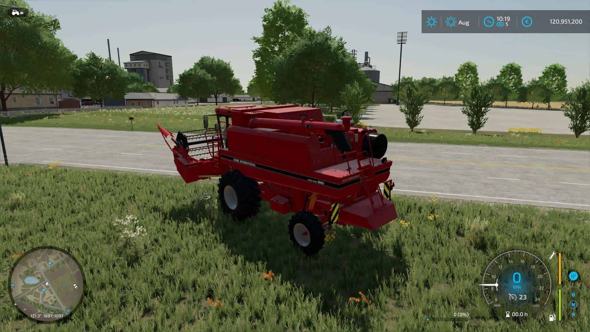 Caseih 1660 Combine Cutter V10 Fs22 Mod Download 0700