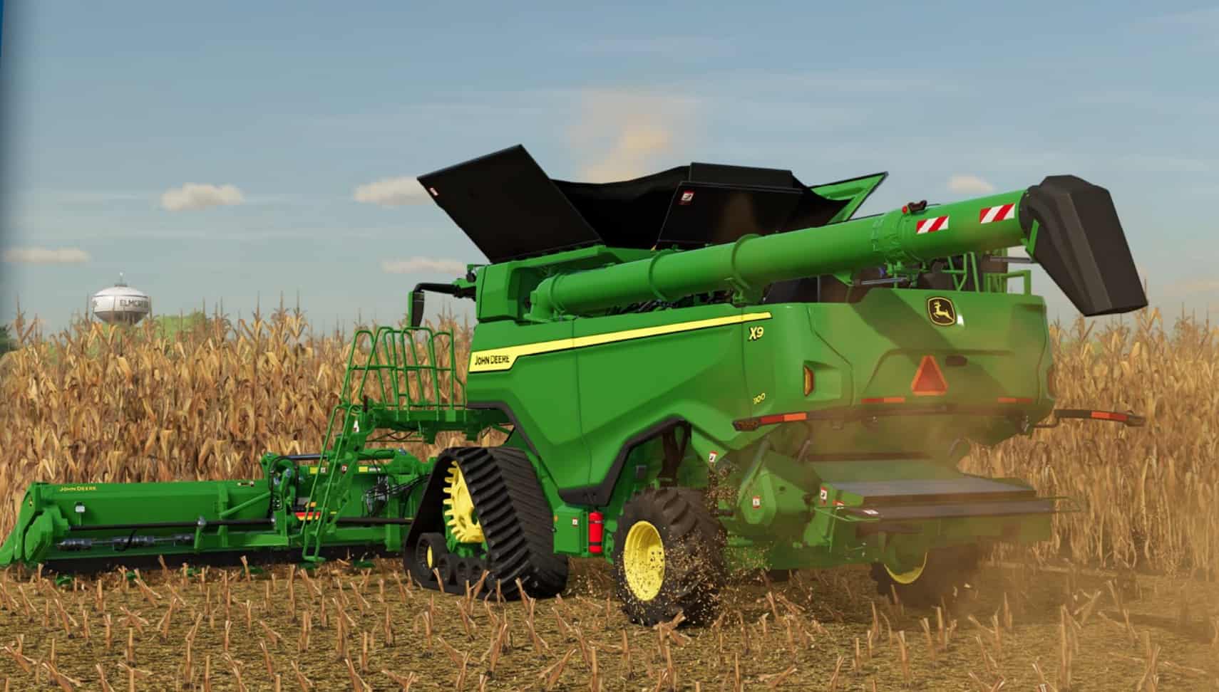 John Deere X9 Harvester V10 Fs22 Mod Download 6895