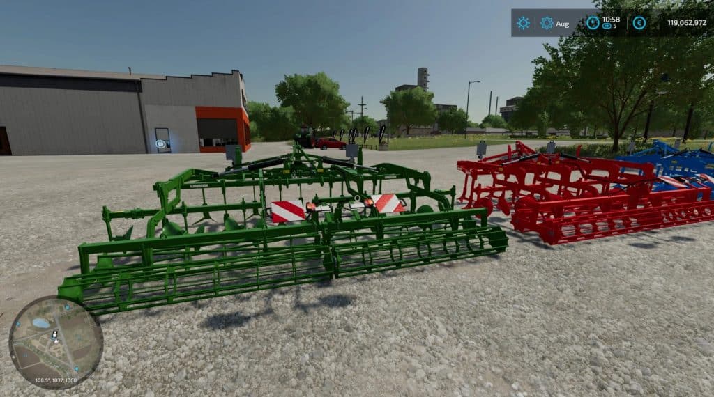 Smaragd 9 with plow function v1.0.1.0 | FS22 Mod Download