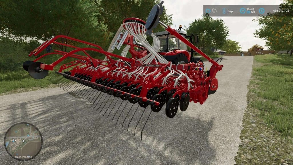 HR 6040 RCS + BTFR 6030 v1.0.0.0 | FS22 Mod Download