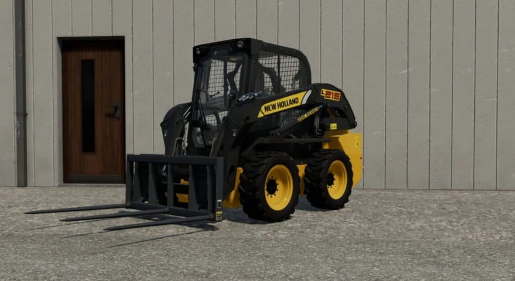 NEW HOLLAND L215 SKIDSTEER v1.0.0.0 | FS22 Mod Download