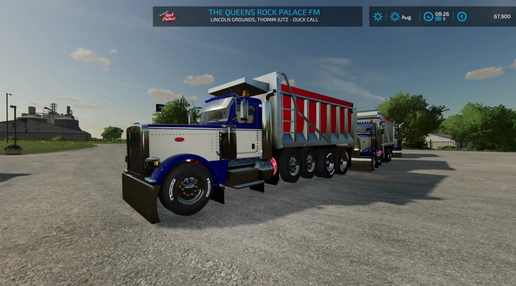 Peterbilt 379 dump truck fixed v1.0 | FS22 Mod Download