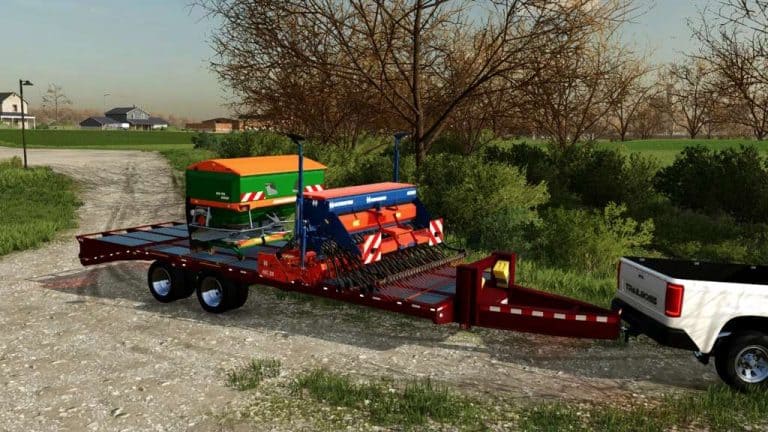 20ft Gooseneck Trailer V10 Fs22 Mod Download 3153