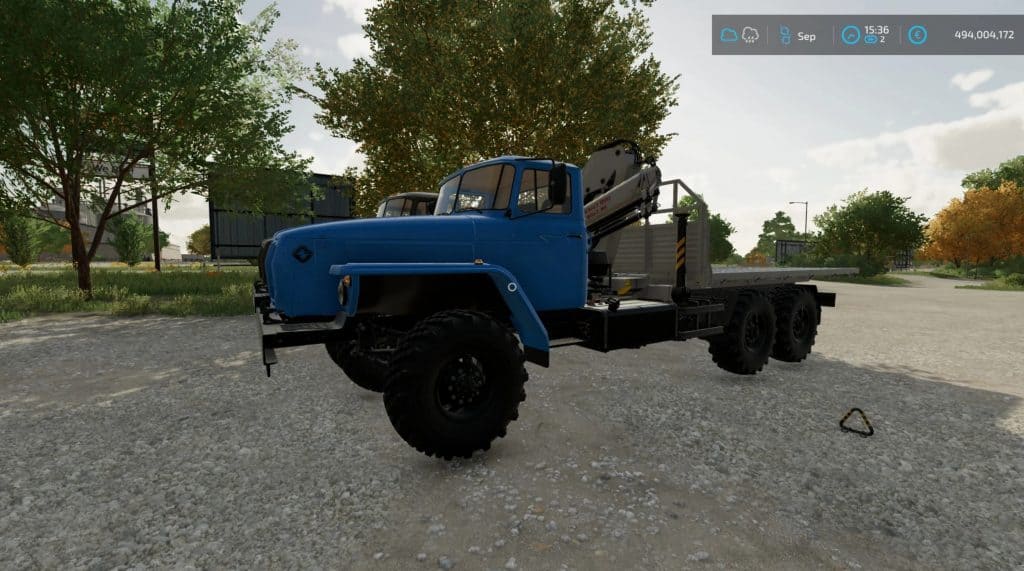 URAL 4320-60 Manipulator v1.0.0.0 | FS22 Mod Download