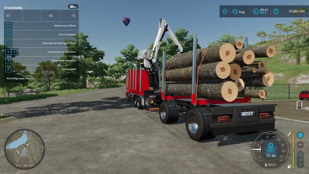 Forest Trailer v1.0.2 | FS22 Mod Download