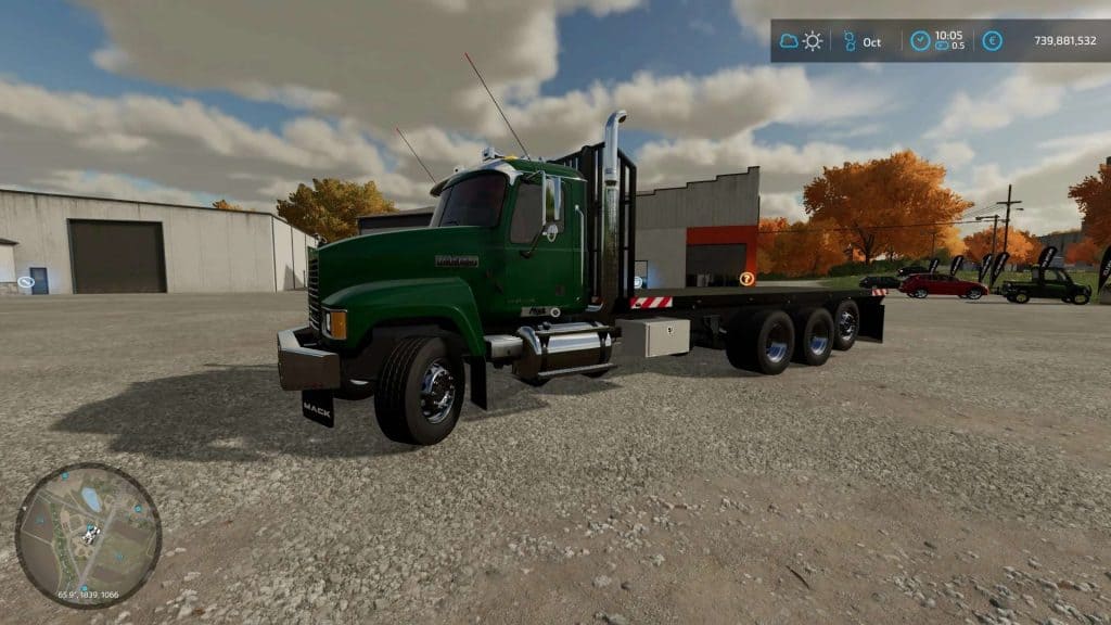 Mack Flatbed + Salvage Trucks Pack v1.0 | FS22 Mod Download