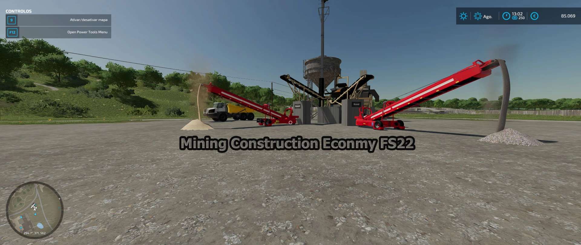 Mining Construction Economy V40 Fs22 Mod Download 7847