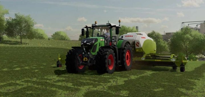 Claas Quadrant - FS22 | Farming Simulator 22 Claas Quadrant Mods