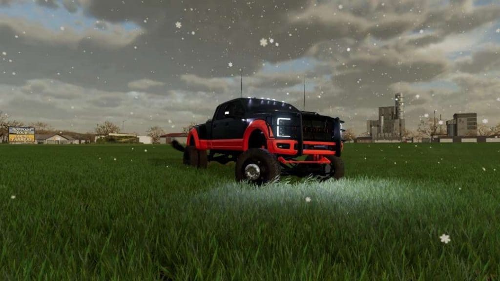 2017 F350 on Dynamic v1.0 | FS22 Mod Download