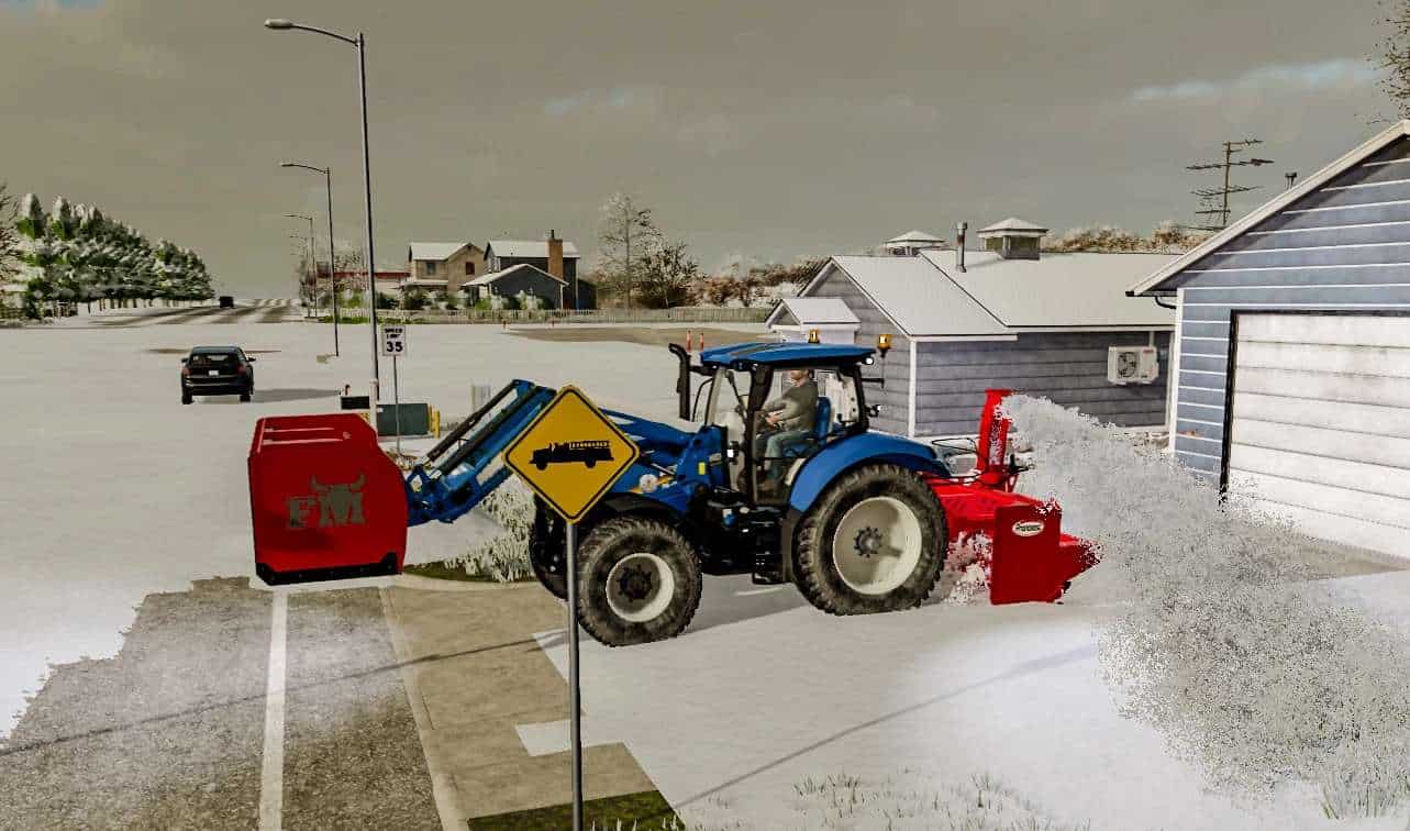 Fm Snowplow V10 Fs22 Mod Download 3539