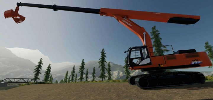 Fs22 Forklifts Excavators Mod Farming Simulator 22 Excavator Mods 1846