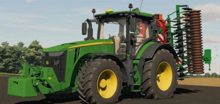 John Deere 7810 Row Crop V1001 Fs22 Mod Download 9005