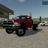 1995 Ram 3500 Flatbed v2.0 | FS22 Mod Download