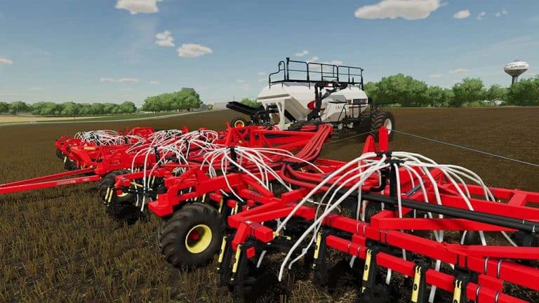 Bourgault 3420-100 Paralink Hoe Drill + 71300 Air Cart v1.0.0.1 | FS22 ...