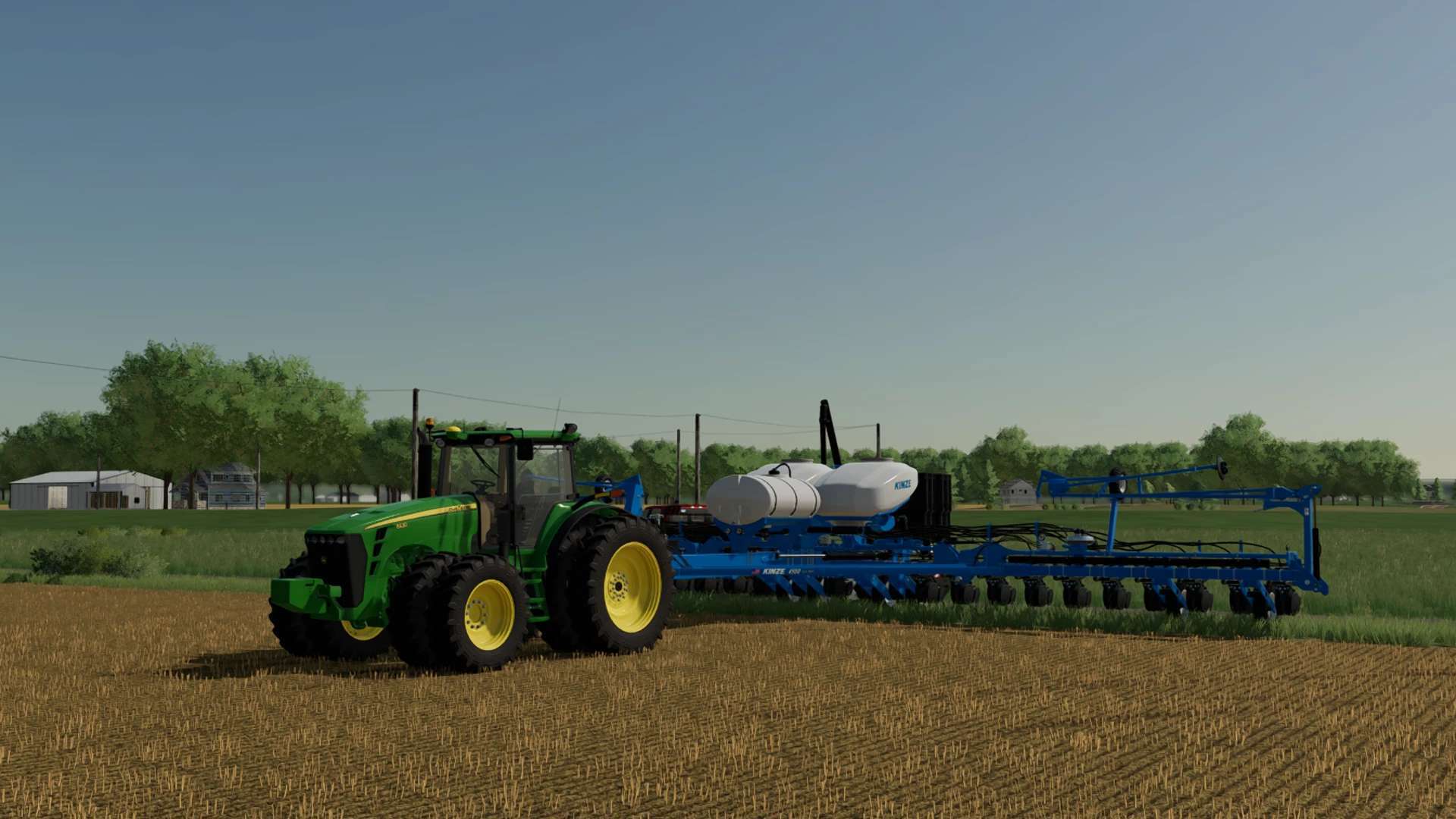 Kinze 4900 And 4905 Blue Drive 24 Row Planters V10 Fs22 Mod Download 8641