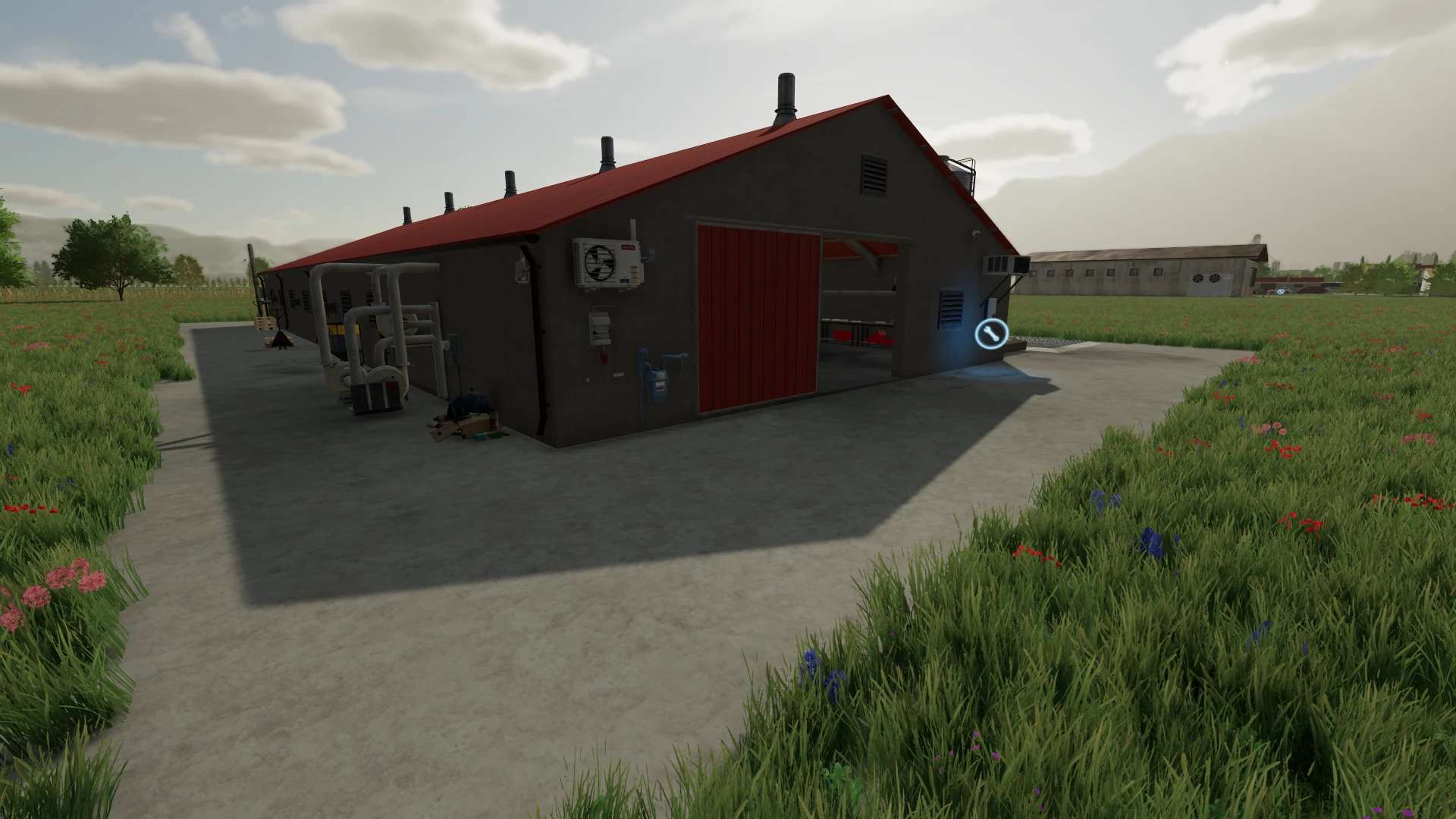 V farm. Т5 фермы Factory Simulator.