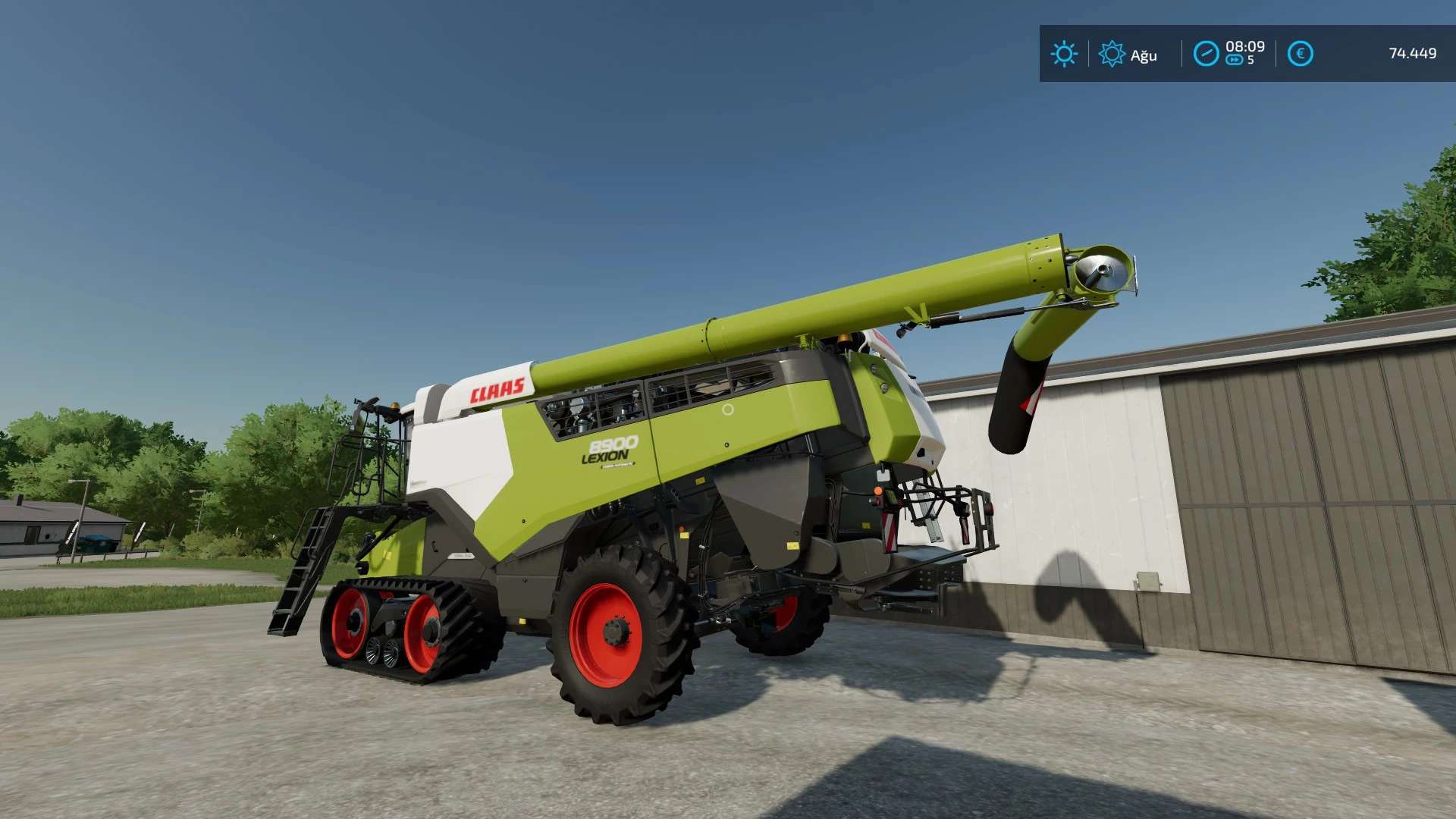 CLAAS LEXİON 8900 XXXL V5 | FS22 Mod Download