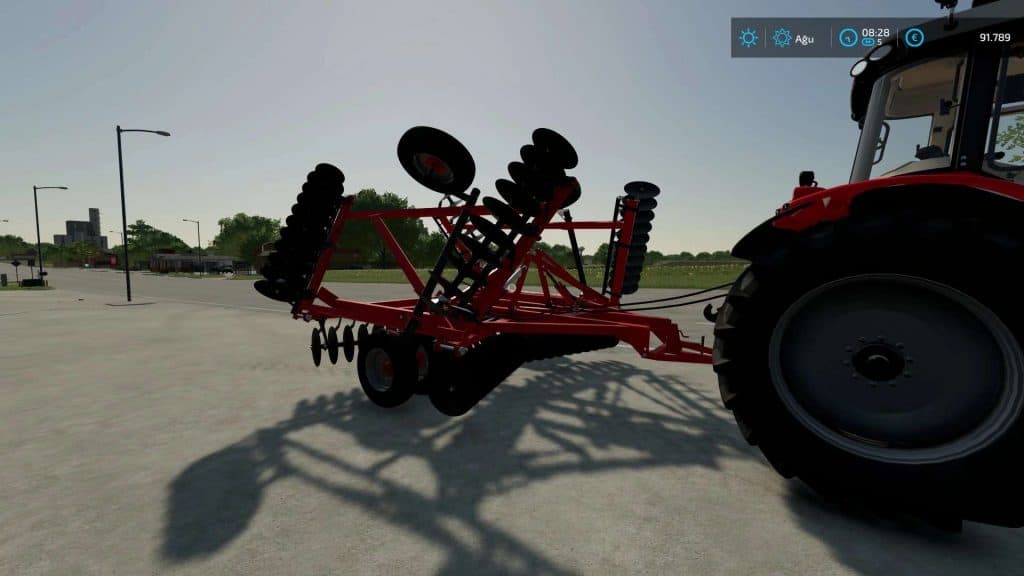 Case IH 580 Disk Cultivator v1.0 | FS22 Mod Download