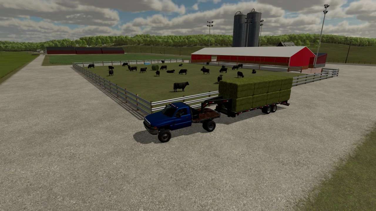 Fs22 Lizard Gooseneck Bale Trailer Autoload V10 Fs 22 Trailers Mod Images And Photos Finder 6322