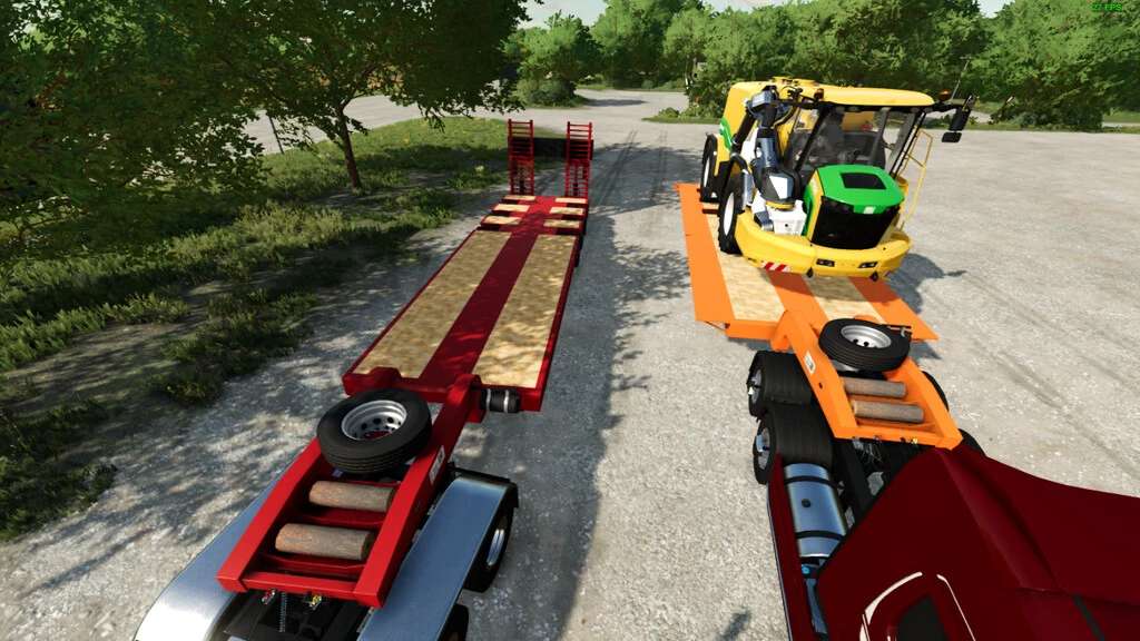 Agricultural Lowloader V10 Fs22 Mod Download 6294