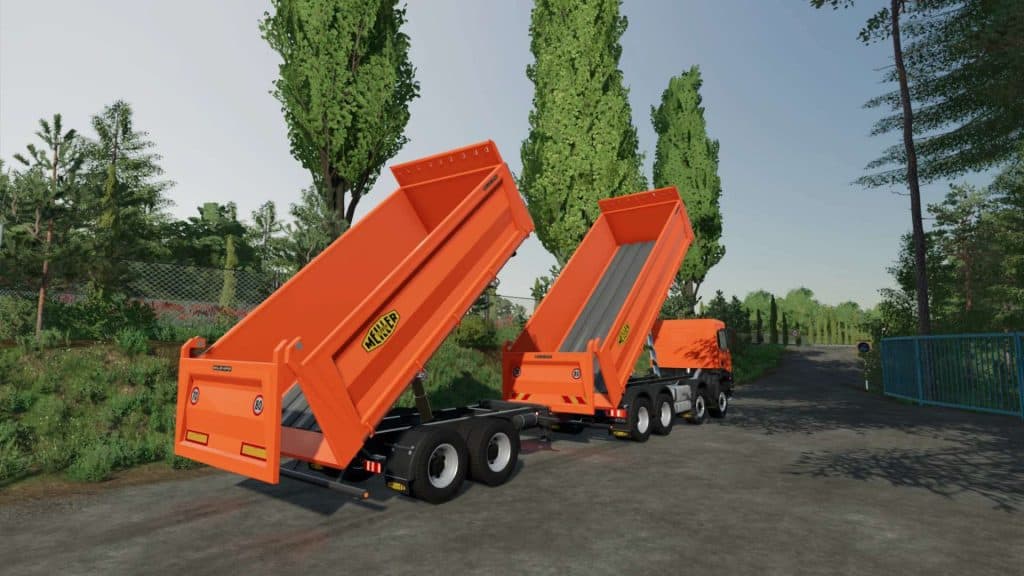 MEILLER KIPPER TANDEM v1.0 | FS22 Mod Download