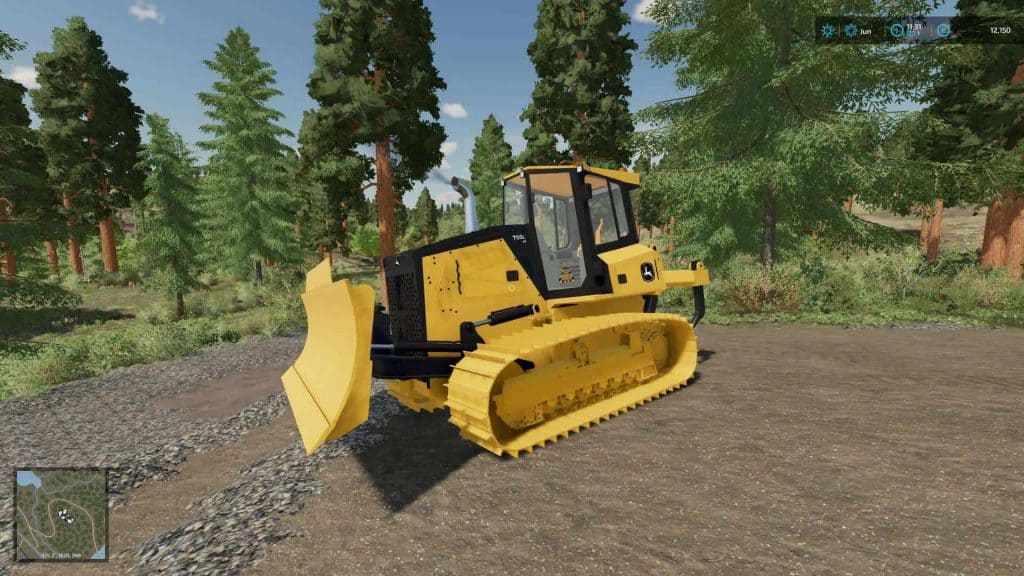 John Deere 700L V1.0 | FS22 Mod Download