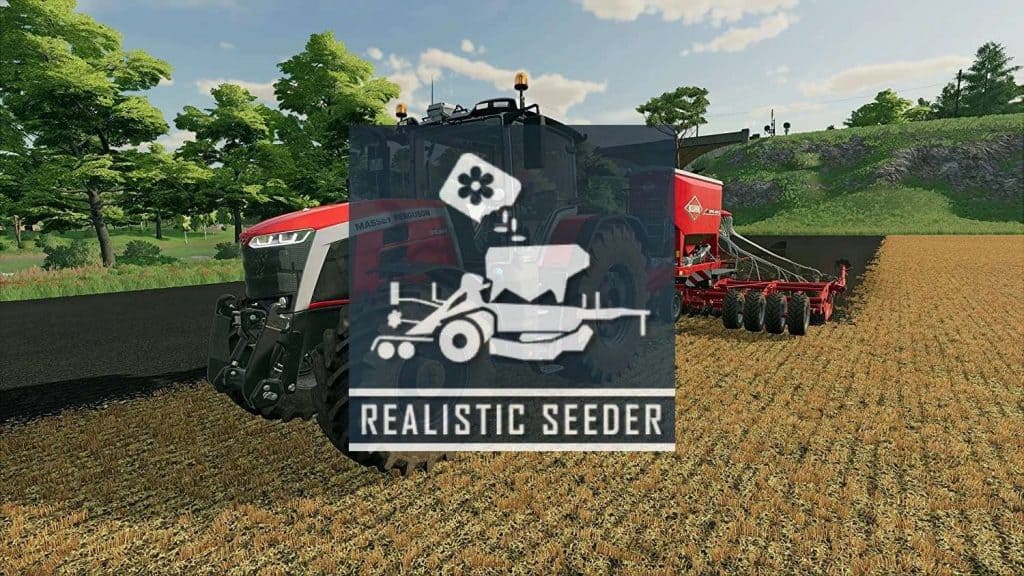 Realistic Seeder v1.0 | FS22 Mod Download