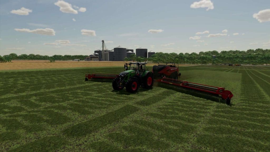 Pack Of Balers With Windrower v3.0 | FS22 Mod Download