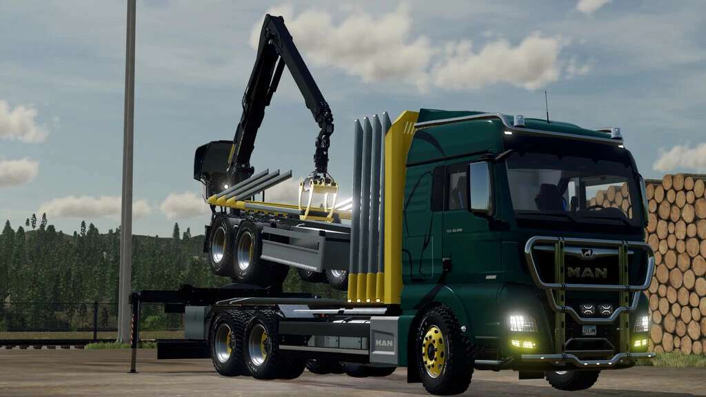 MAN TGX Forest Special v2.0 | FS22 Mod Download