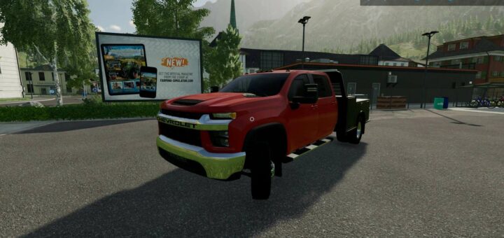 Chevy Silverado - FS22 | Farming Simulator 22 Chevy Silverado Mods