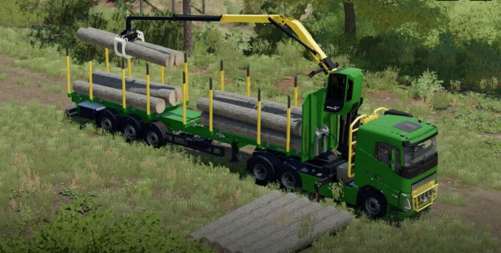 Palfinger Universal L-Crane Pack v1.0 | FS22 Mod Download