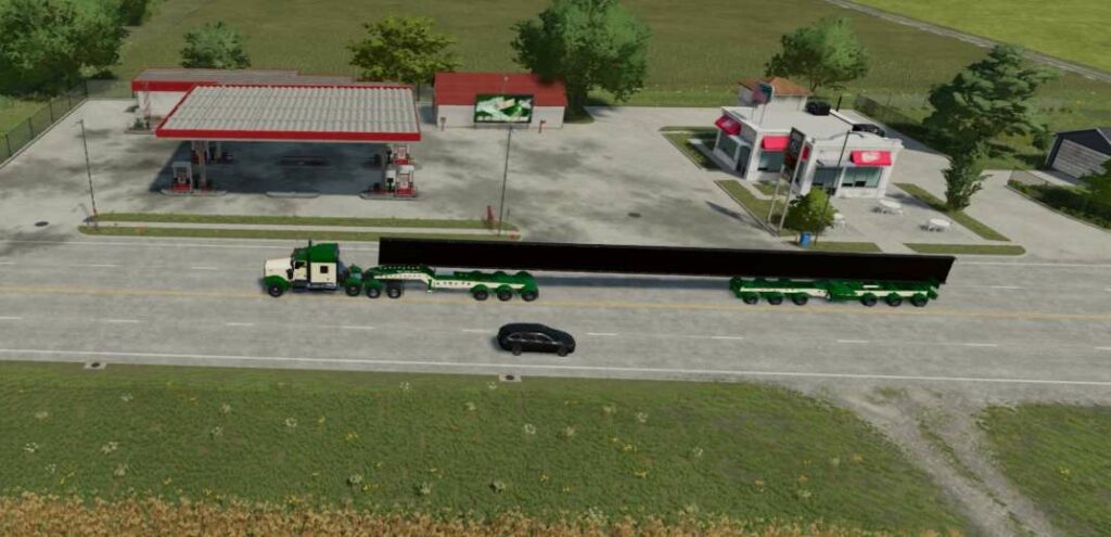 Bridge Girder Heavy Haul Loads v1.0.0.2 | FS22 Mod Download