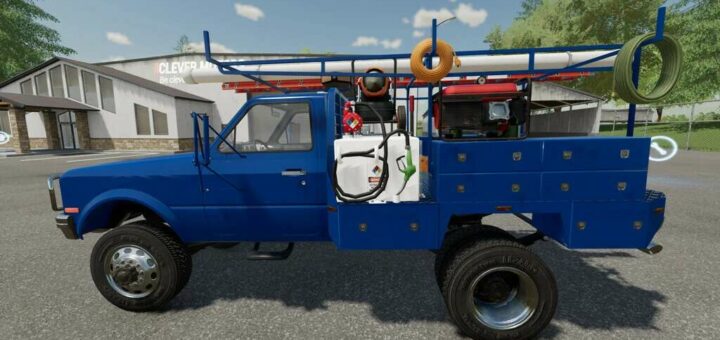 Flatbed Service Truck - FS22 | Farming Simulator 22 Flatbed Service ...