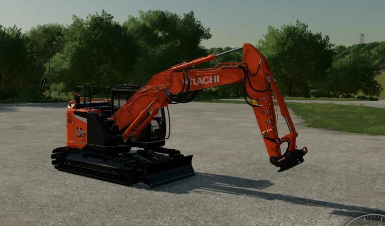 Hitachi zx135-7 VA v1.0 | FS22 Mod Download