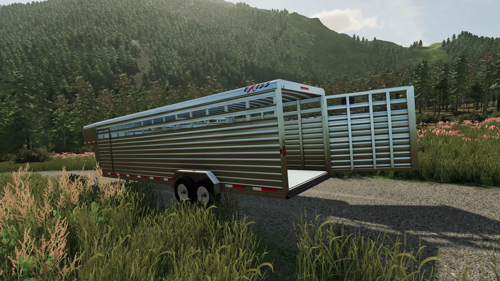 Exiss Cattle Trailer STK 26 v1.0.0.1 | FS22 Mod Download