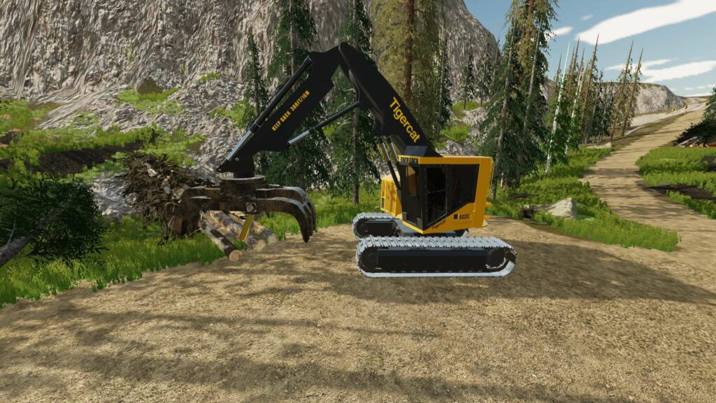 Rotobec Grapple Saw (FDR) v1.0 | FS22 Mod Download