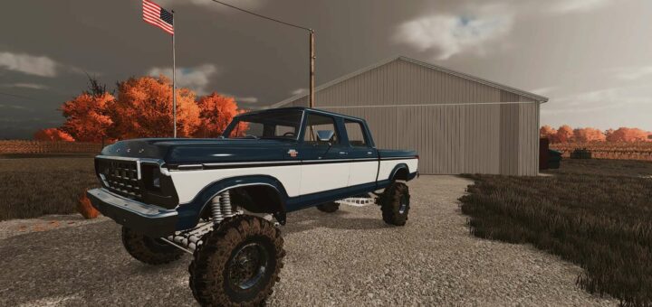 Ford F250 Ranger - FS22 | Farming Simulator 22 Ford F250 Ranger Mods